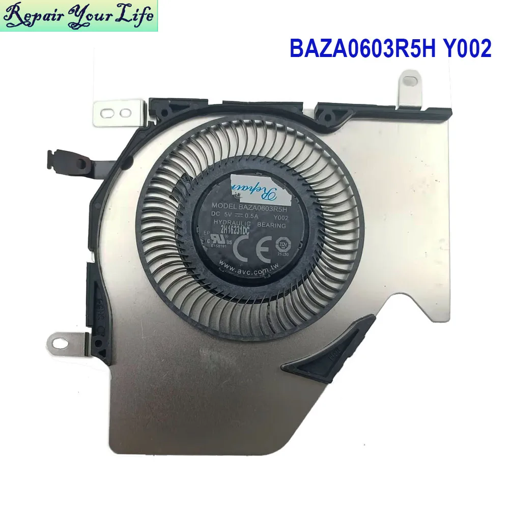 Ventilador de CPU para portátil Microsoft Surface Pro 5 1796 BAZA0603R5H Y002, ventiladores de radiador de refrigeración para procesador de ordenador portátil, piezas de PC DC5V - imagen 4