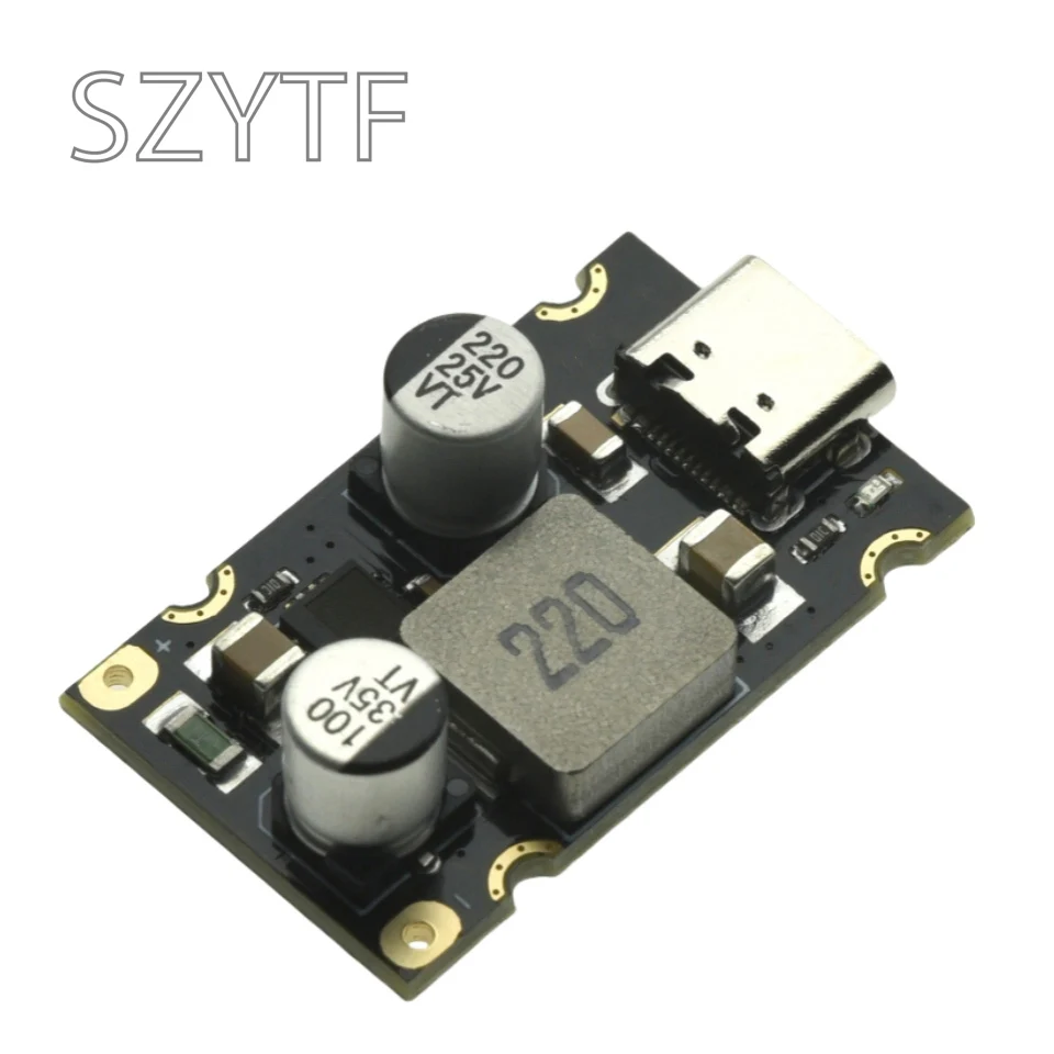 Módulo reductor de carga rápida PD65W, DC8-32V tipo C, interfaz 3.25A, PD3.1, QC3.0, SCP - imagen 4