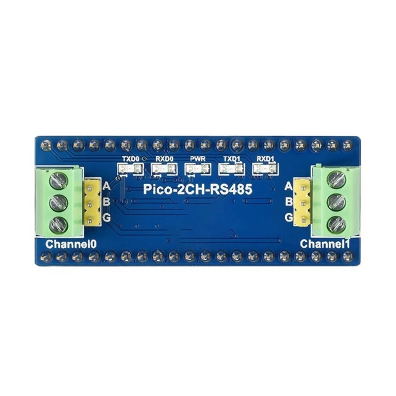 Módulo de expansión F3KE RS485 de 2 canales, Escudo de ruptura de sombrero para RPI Raspberry Pi PICO H WH RP2040, accesorio de placa de desarrollo