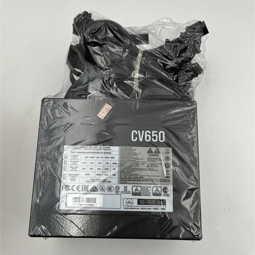 CV650 650W para fuente de alimentación de minería para Corsair ATX - imagen 5