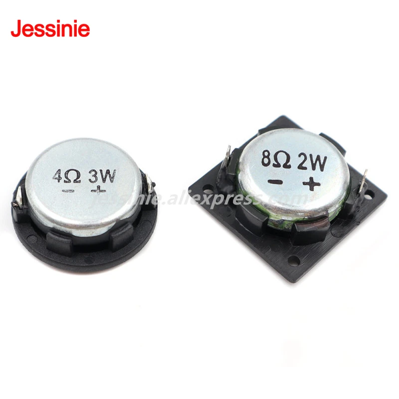 1 Uds. Mini altavoz de 1 pulgada 4 8 Ohm 3W 2 W 28MM sonido de rango completo graves de rango medio altavoz lateral de PU altavoces ultrafinos Bluetooth - imagen 3