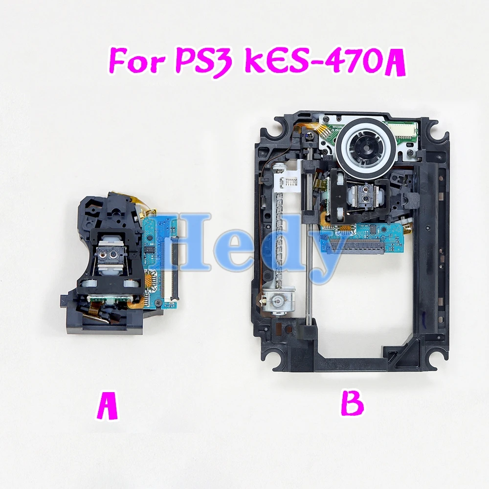 Lente láser KES-470A KES 470A con cubierta para consola PS3 delgada KEM 470 AAA reemplazo óptico de rayos azules KEM 470AAB, 10 Uds. - imagen 2