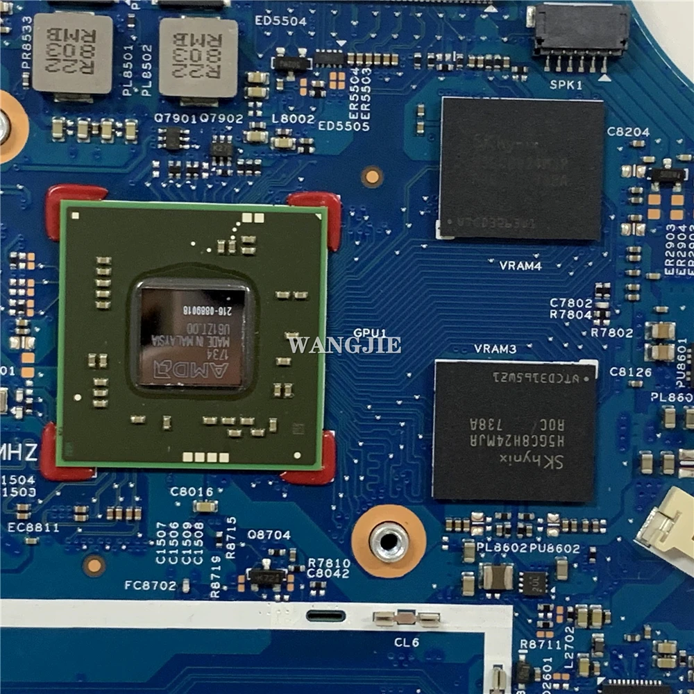 Para HP Pavilion X360 15-CR 15T-CR placa base de computadora portátil SR3LC i7-8550U L20842-001 L20842-601 17895-1 448.0EH09.0011 - imagen 4