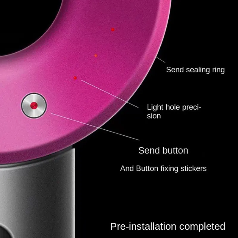 Accesorio universal de actualización y mantenimiento: cubierta del panel de control de temperatura para secador de pelo compatible HD01/HD02/HD03/HD08 - imagen 3