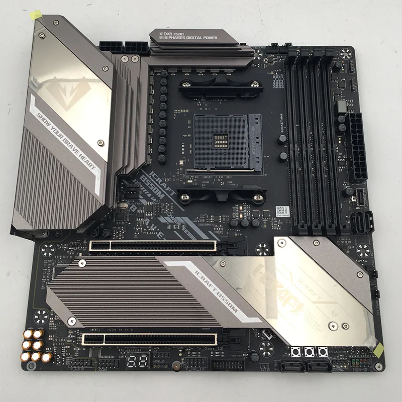 Placa base Original para ordenador de escritorio MAXSUN MS-iCraft B550M M-ATX compatible con Ruilong AM4 B550 100% probado envío rápido - imagen 5