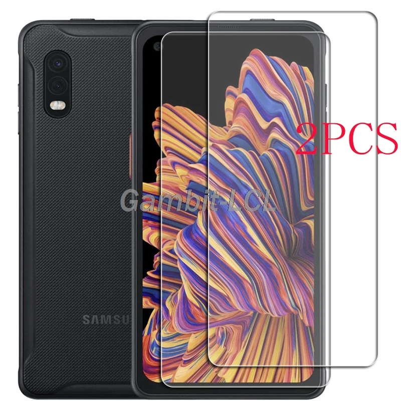 Para Samsung Galaxy Xcover Pro 6,3 "protector de vidrio templado en SM-G715FN/DS G715W G715U Protector de pantalla película de cubierta de teléfono