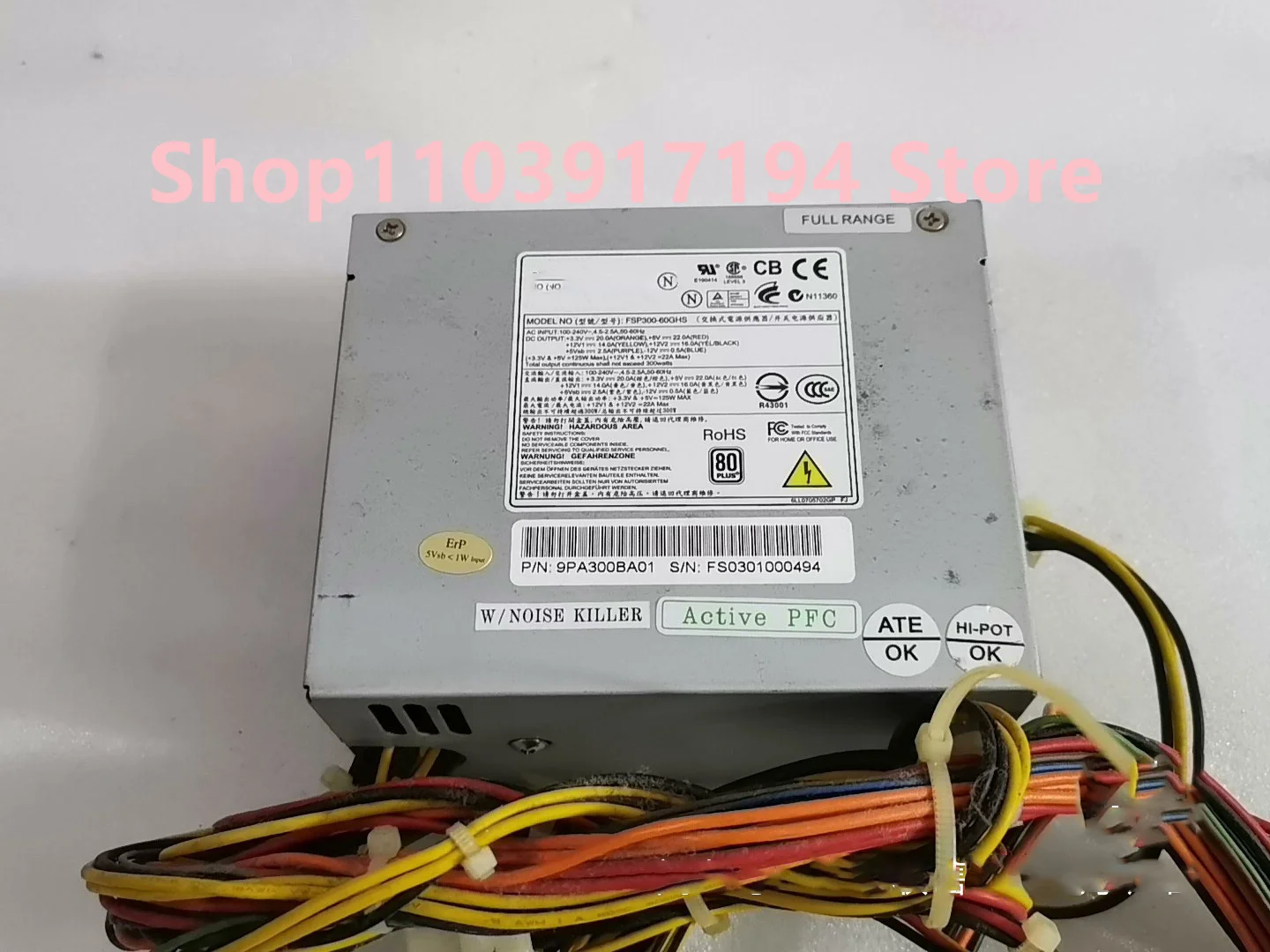 Fuente de alimentación FSP300-60GHS