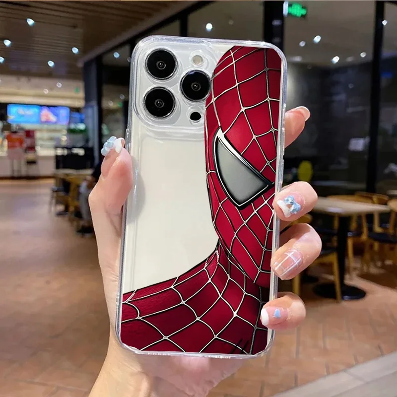 Funda Marvel Spider Man Deadpool para OPPO Realme C53 C55 C75 C67 C65 C63 C35 C30 C33 C20 C12 C21Y C25Y 9 11 10 12 Pro Plus 8 8i - imagen 4