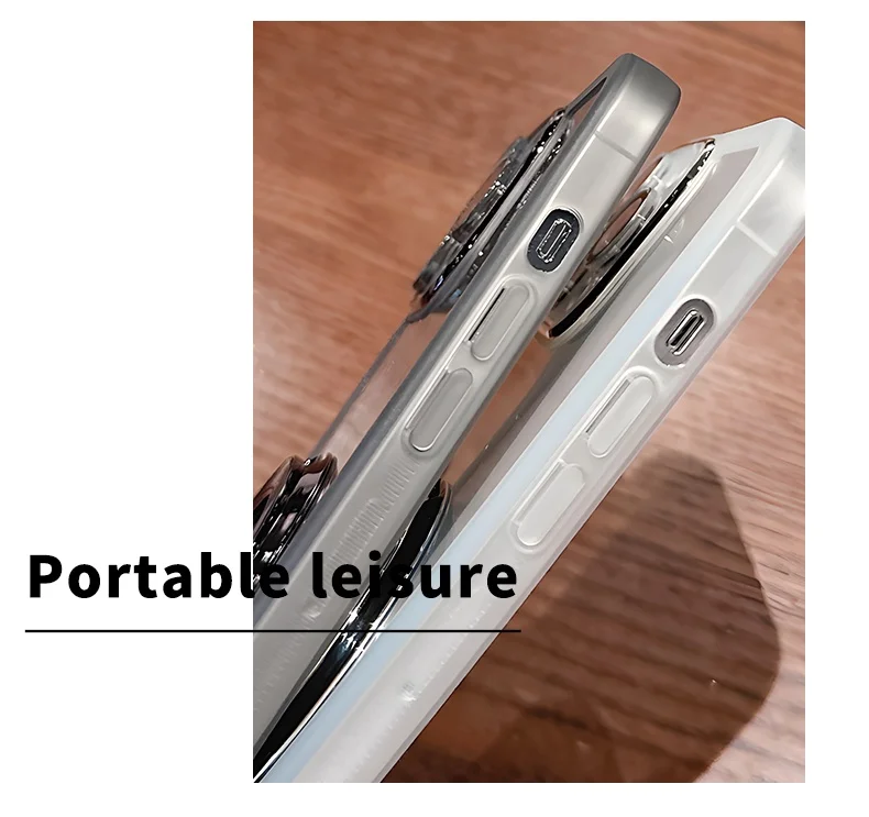 Funda trasera protectora para OnePlus ACE 3 2 Pro, anillo transparente suave, lente magnética, carcasa de teléfono para One Plus Ace2 2Pro 3 - imagen 4