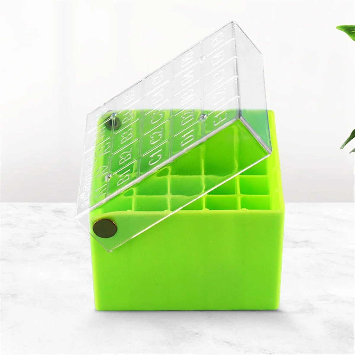 Caja de tubo SUPER HOT Caja de tubo de almacenamiento congelada Caja de muestra congelada Amarillo - imagen 2