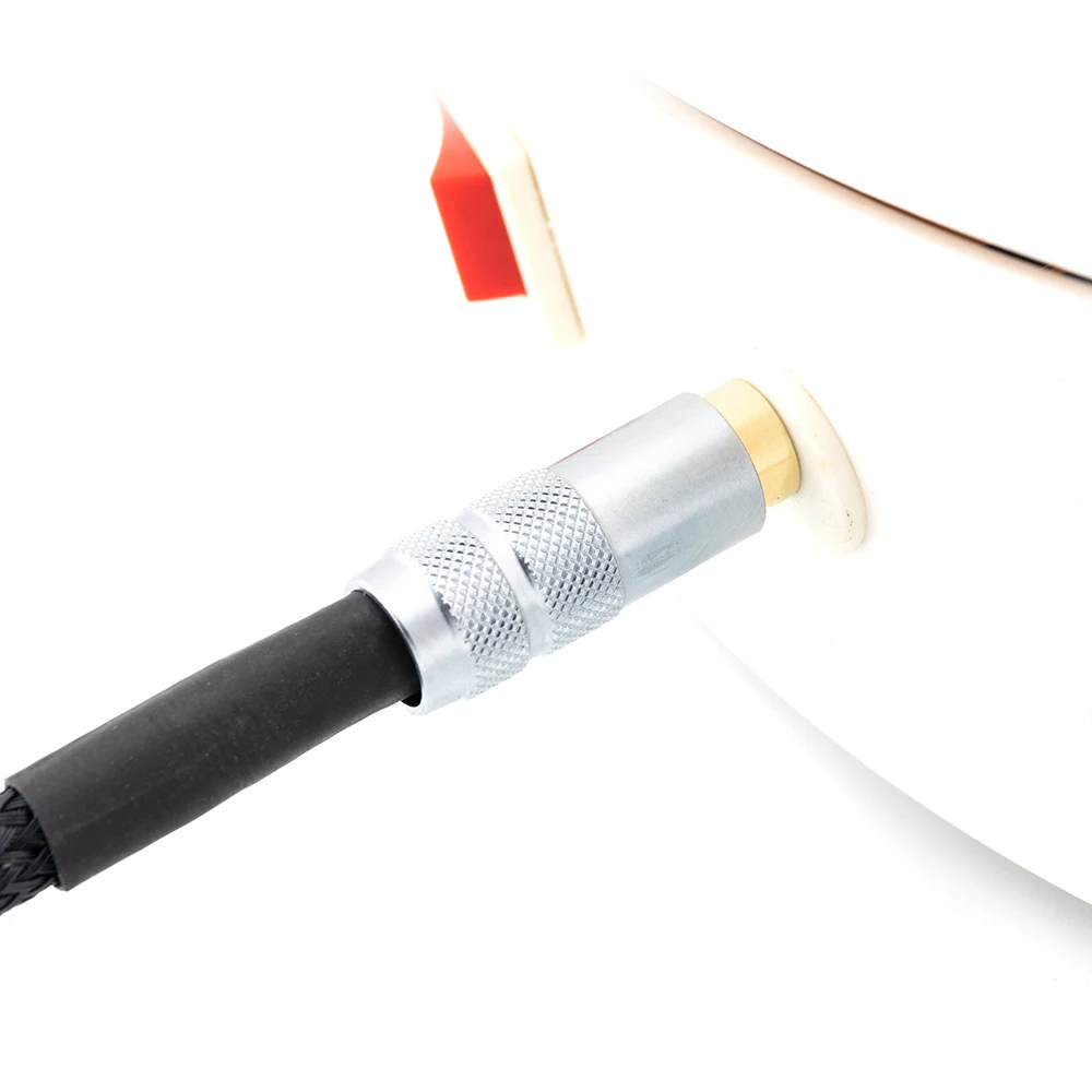 Cable DC GX16-2A Chapado Plata OCC HiFi - imagen 4