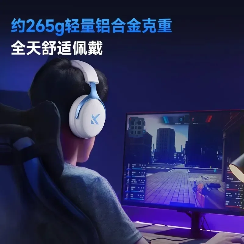 MCHOSE V9 Pro auriculares con micrófono tres modos Bluetooth inalámbrico ordenador PC Gamer auriculares accesorios V9 Pro MCHOSE - imagen 4