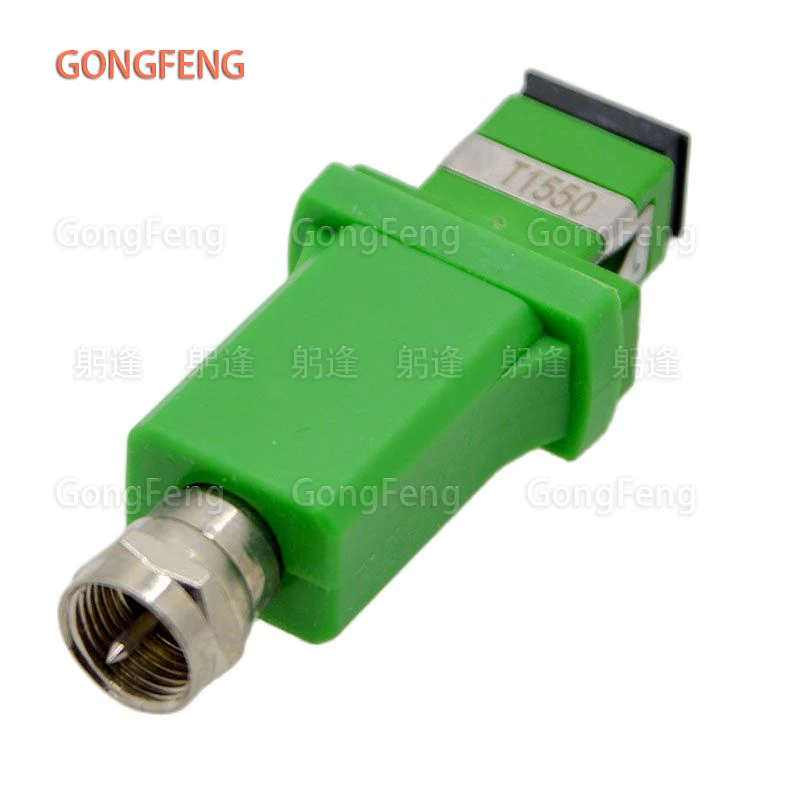 Adaptador de fibra óptica pasiva, Conector de cabeza macho y hembra, CATV opto-signal pulgadas F, FTTH SC/1550nm APC, ventas especiales, nuevo, 1 unidad - imagen 5