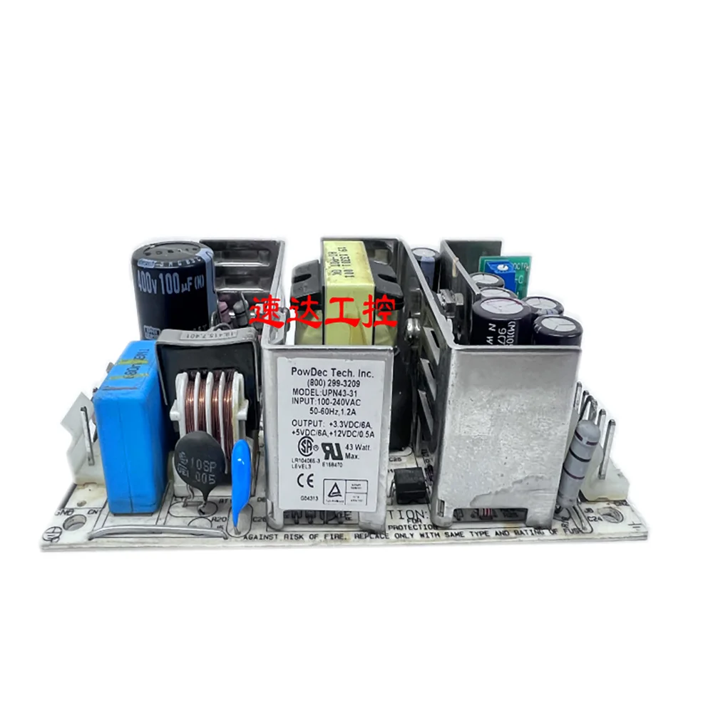 UPN43-31 Fuente de alimentación industrial POWDEC TECH +3.3V6A+12V0.5A - imagen 5