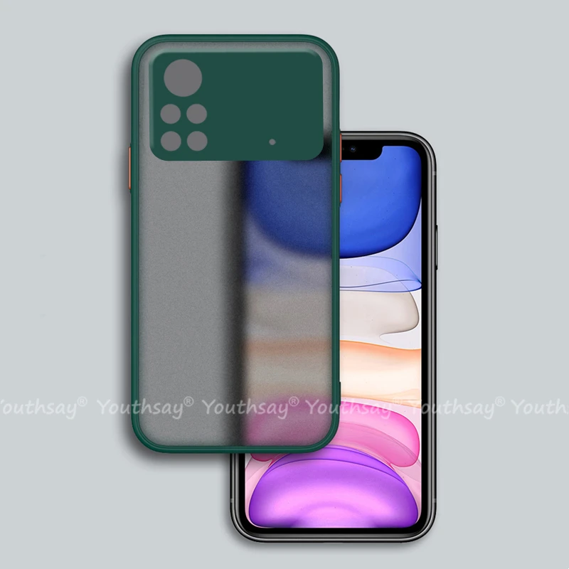 Para Xiaomi POCO X4 Pro funda POCO X6 Pro X5 Pro F5 Pro X4 GT M4 Pro M5S M3 X3 F3 F4 funda de silicona mate translúcida de goma - imagen 2