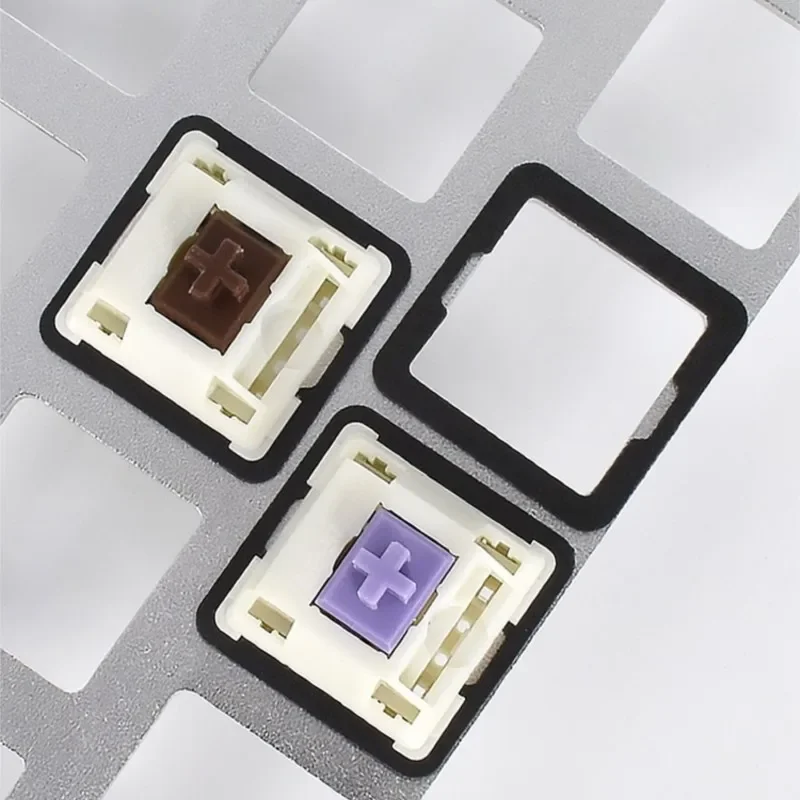 Almohadilla de EVA Poron IXPE para interruptor de teclado mecánico intercambiable en caliente, Kits de teclado DIY que reducen el ruido, almohadillas de espuma silenciosas, 120 Uds. - imagen 5