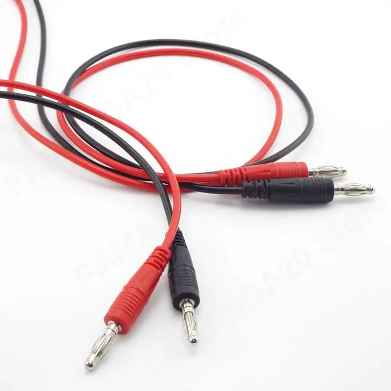 Pinzas de cocodrilo 16AWG 10A, conector Banana de 4mm a conector Banana, Cable de prueba, Cables de prueba multímetro, Cable duradero M20 - imagen 3