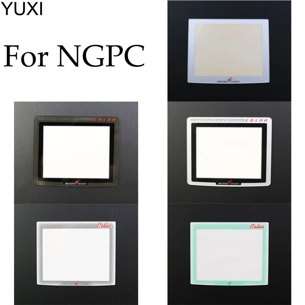 YUXI-cristal Ganer de 1 piezas para Neo Geo Pocket/NGP, Pretector de lente de repuesto de Color - imagen 2