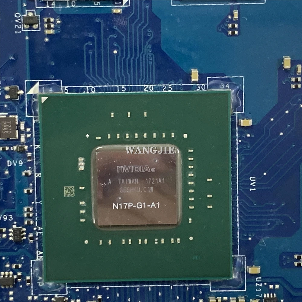 Placa base CN-0KTVPD 0KTVPD KTVPD para la placa base del ordenador portátil DELL 5587 LA-E993P con CPU SR3Z0 i5-8300H GTX1050 - imagen 5