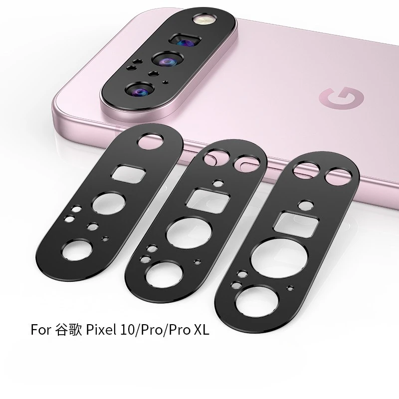 Protector de lente de cámara trasera de Metal de aluminio para Google Pixel 10 Pro XL Pixel10 Pixel10Pro, protectores de cubierta de película de anillo de lente plegable - imagen 4