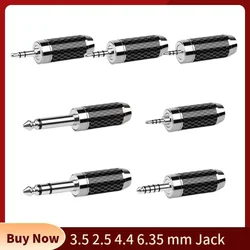 Conector Jack Universal 3.5mm 2.5mm 4.4mm 6.35mm para Audio y Guitarra
