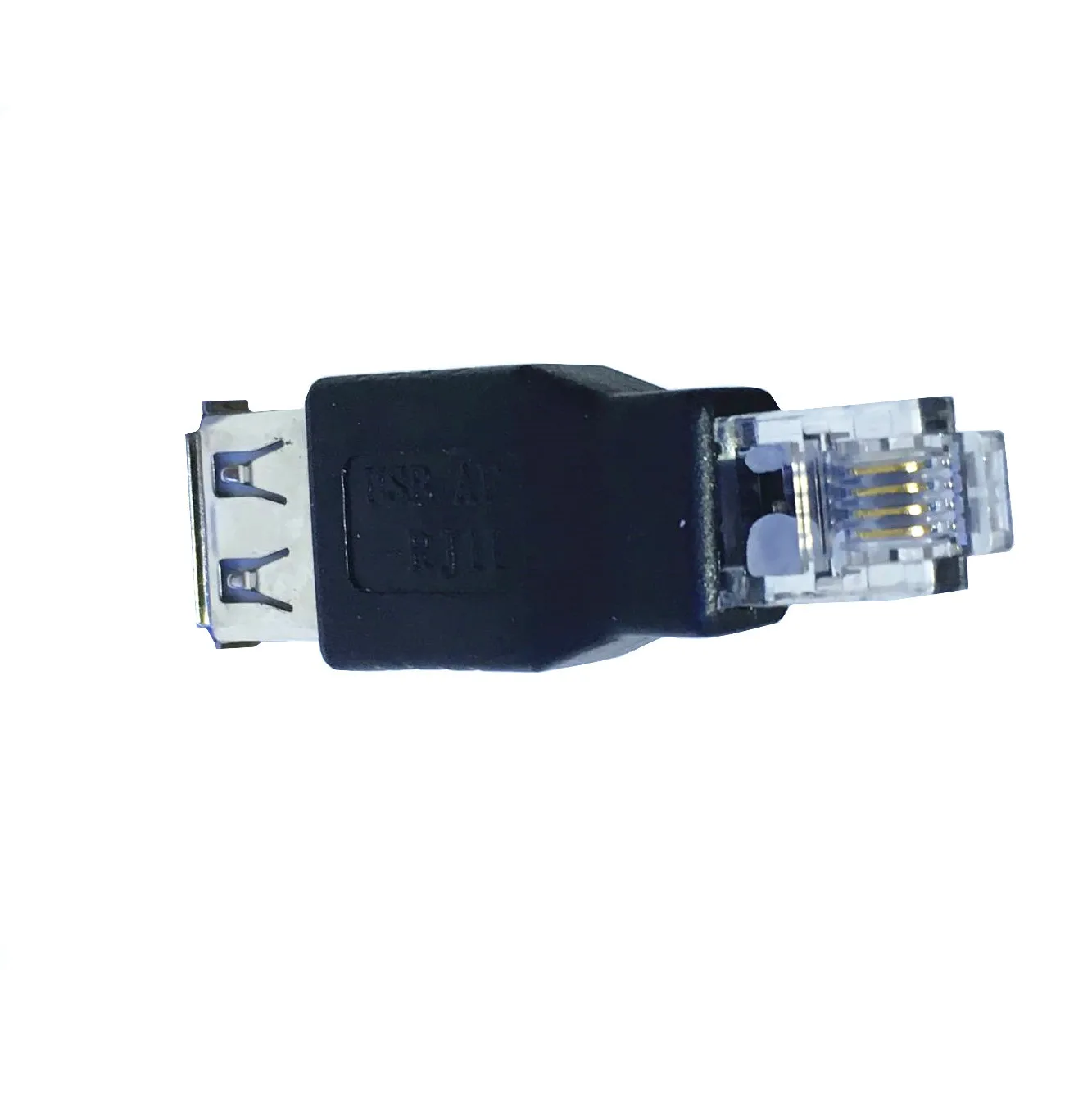 Adaptador de conector de teléfono de red Ethernet macho USB 2,0 A hembra A RJ11 4Pin 6P4C - imagen 5