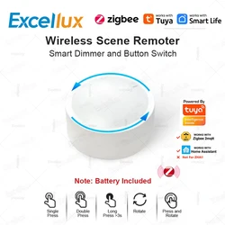 Dimmer inteligente ZigBee Tuya con perilla giratoria y control
