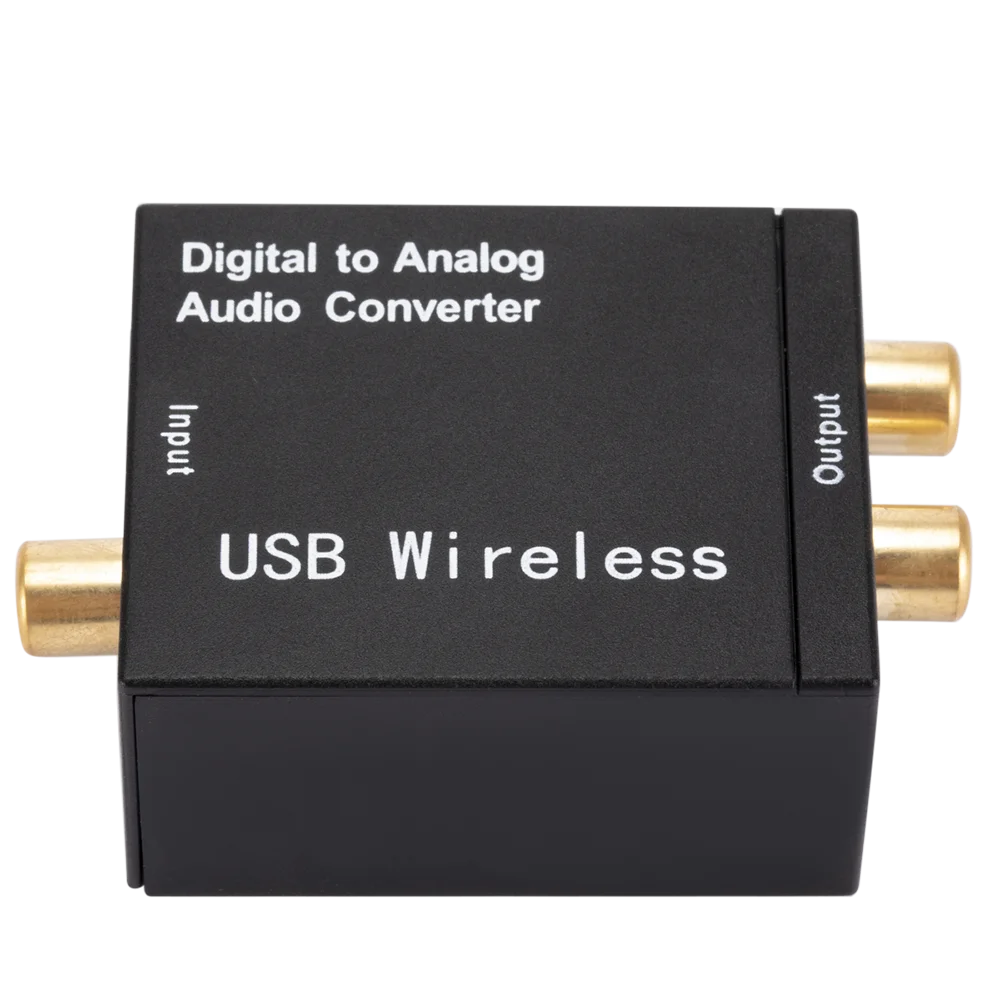 Convertidor de Audio Digital a analógico BT, fibra óptica, Toslink, señal Coaxial a RCA R/L, decodificador de Audio SPDIF para amplificador ATV DAC - imagen 5