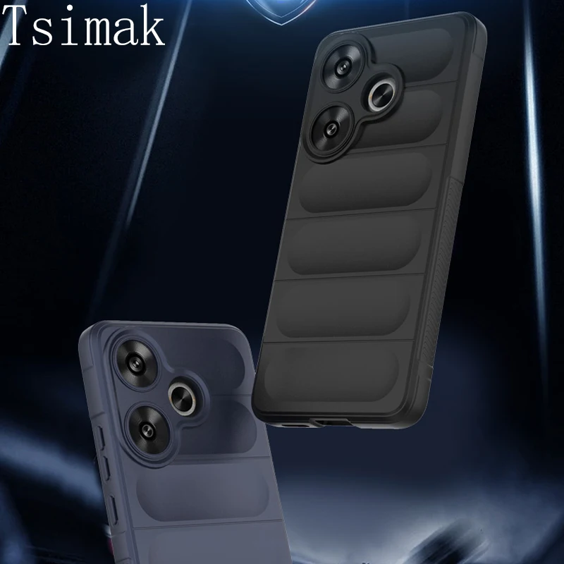 Funda Protectora Antigolpes POCO F6 – Silicona Líquida