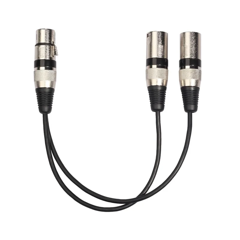 Cable XLR Y - Vista lateral