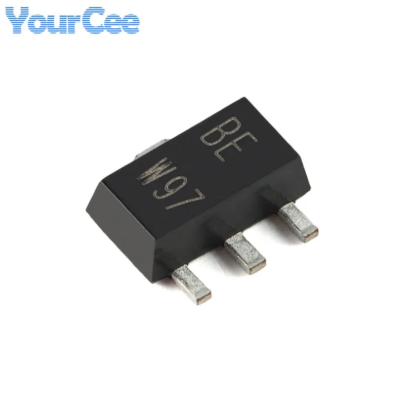 10 Uds BCX56-10 BCX56 BCX55 BCX54-16, 115 SOT-89 80V 60V 45V 1A NPN Chip Transistor de potencia media - imagen 3