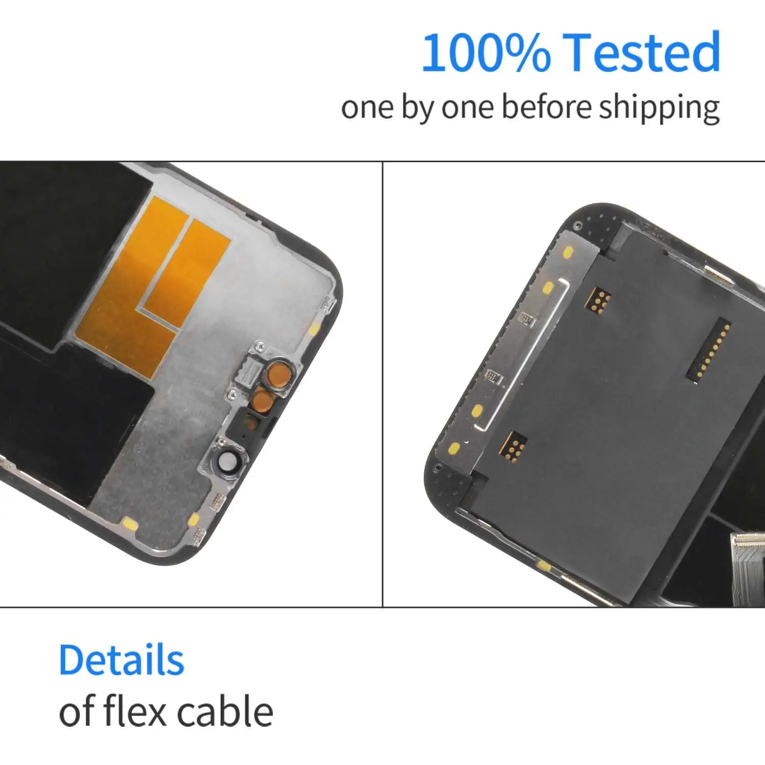 Montaje de digitalizador táctil OLED suave con/sin Chip IC para iPhone 13, 14, 15 Pro PLUS MAX, pantalla LCD que elimina la pantalla No genuina Pop-up - imagen 4