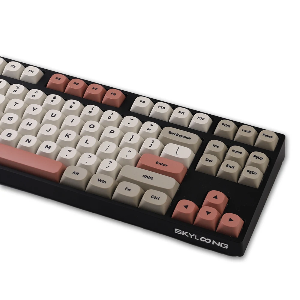 GMK 142 teclas, accesorios de teclado mecánico para juegos, perfil Retro MA, PBT, MX Switch, 9009 - imagen 5