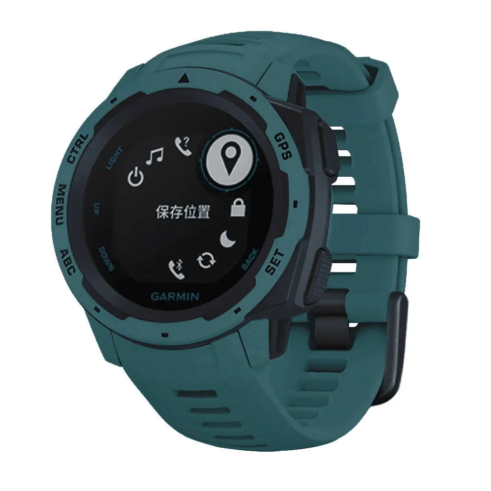 Correa para reloj Garmin Instinct, pulsera deportiva de repuesto de silicona, instalación rápida, accesorios deportivos inteligentes - imagen 2