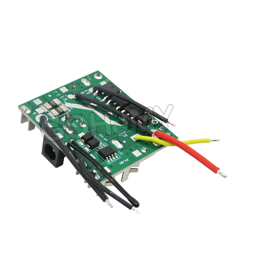 Placa de protección de carga de batería de iones de litio 5S 18V/21V 20A, placa de circuito de protección de batería de litio, módulo BMS para herramientas eléctricas - imagen 3