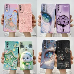 Funda Silicona Vivo V2027 Y20 Y20i – Diseño Mariposas Flores