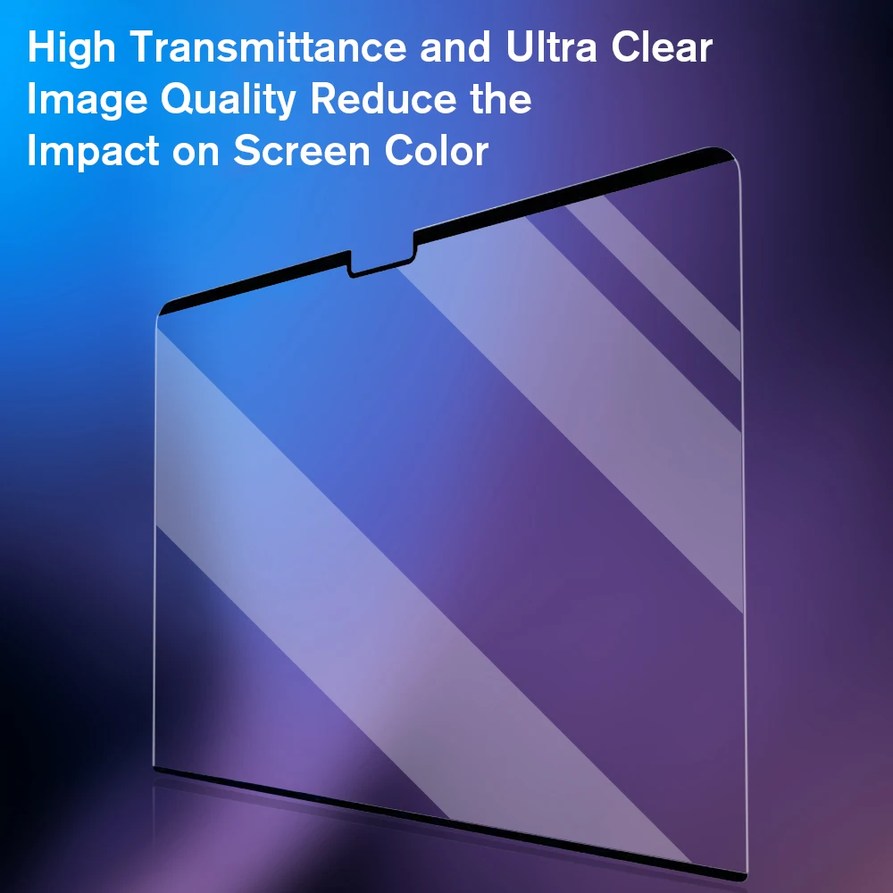 Protector de pantalla magnético HD para Macbook Air, accesorios de película de filtro extraíble para ordenador portátil, 15,3 pulgadas, 2023 M2, A2941 - imagen 3
