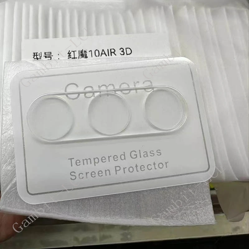 Lente de cámara integral 3D para ZTE Nubia Red Magic 10 Air 6,8 "vidrio templado en RedMagic10Air película protectora de pantalla trasera - imagen 4