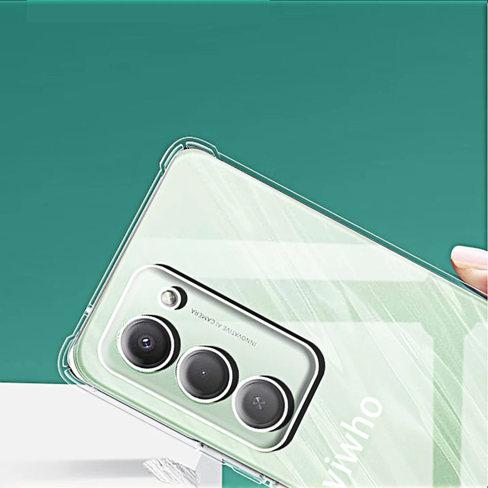 Funda de teléfono transparente para Redmi 15 4G 5G, TPU suave transparente para Xiaomi Redmi Hongmi, Protector de pantalla de cámara, cubierta trasera - imagen 4
