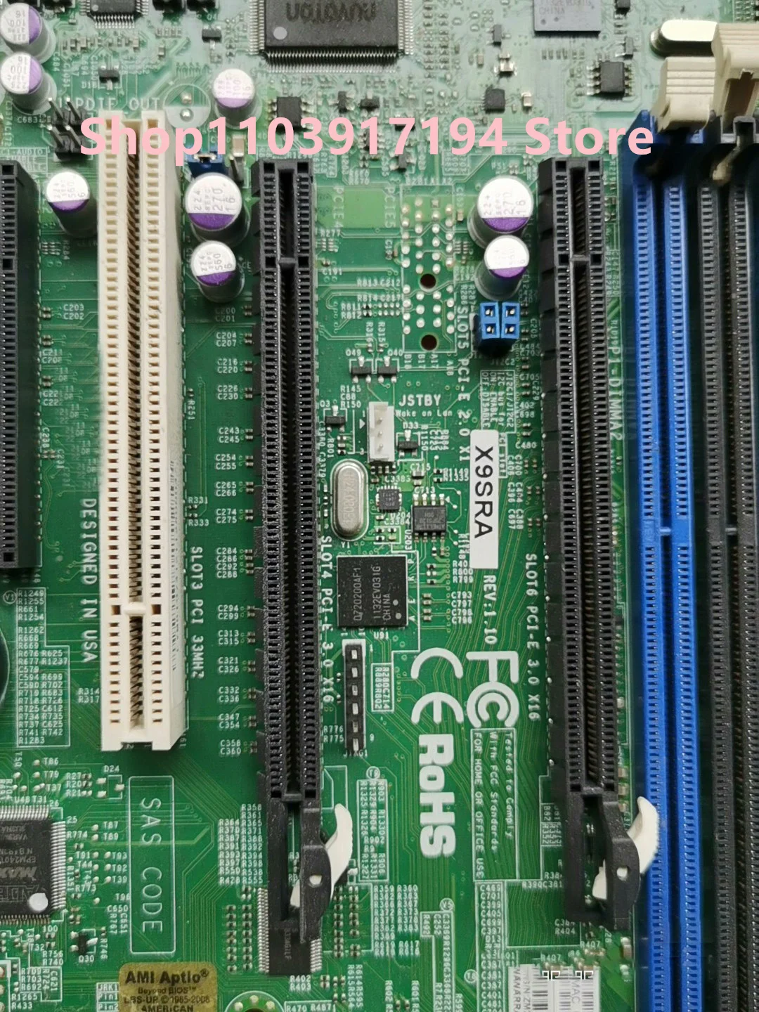 Para SUPERMICRO X9SRA placa base de servidor de 2011 pines x79 placa base de estación de trabajo - imagen 2