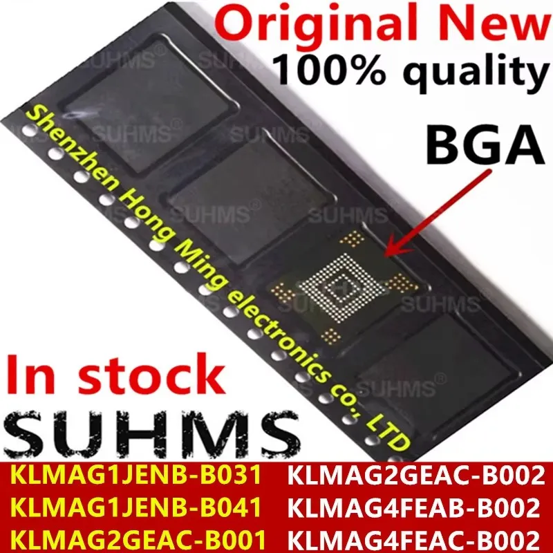 (1 pieza) 100% nuevo KLMAG1JENB-B031 KLMAG1JENB-B041 KLMAG2GEAC-B001 KLMAG2GEAC-B002 KLMAG4FEAB-B002 KLMAG4FEAC-B002 BGA