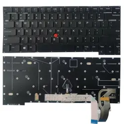Teclado Lenovo ThinkPad T14s Gen 2 retroiluminado US negro