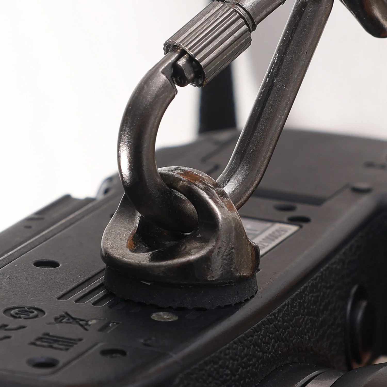 Correa para el cuello de la cámara de 1/4 ", soporte de tornillo, gancho mosquetón para cámara, Kit de liberación rápida para cámaras Nikon Sony DSLR, hebilla de gancho para hombro