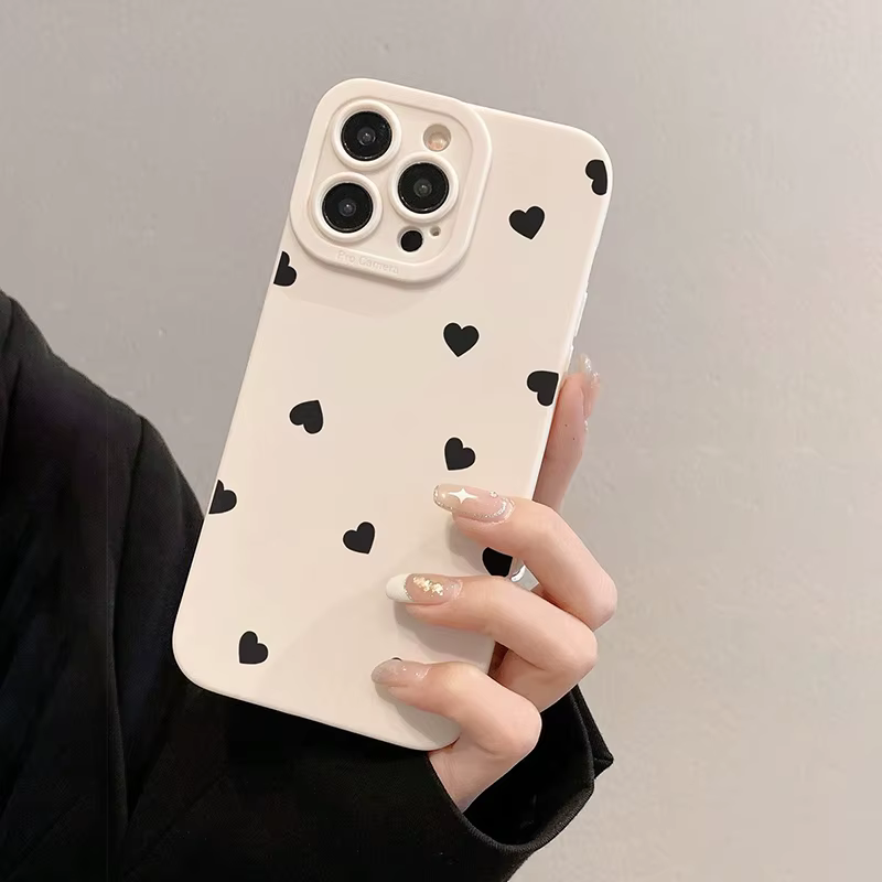 Funda iPhone X-16 Corazón Colorida Antigolpes - imagen 3