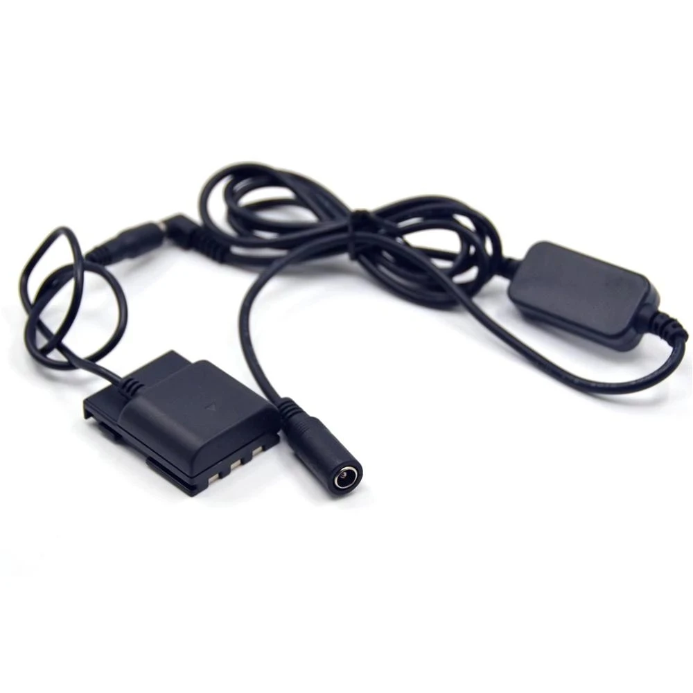 Acoplador de DR-E2 DR-700 NB-2L batería falsa + Cable de alimentación reductor de 12V-24V para Canon Powershot G7 G9 S50 S60 S70 S80 350D 400D XT XTi - imagen 5