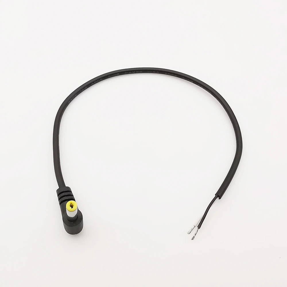 2 uds conector de alimentación macho CC extender ángulo recto Cable de carga de 90 grados 2,5x0,7/3,5x1,35/4,0x1,7/4,8x1,7/5,5x2,1/ 5,5x2,5mm - imagen 5