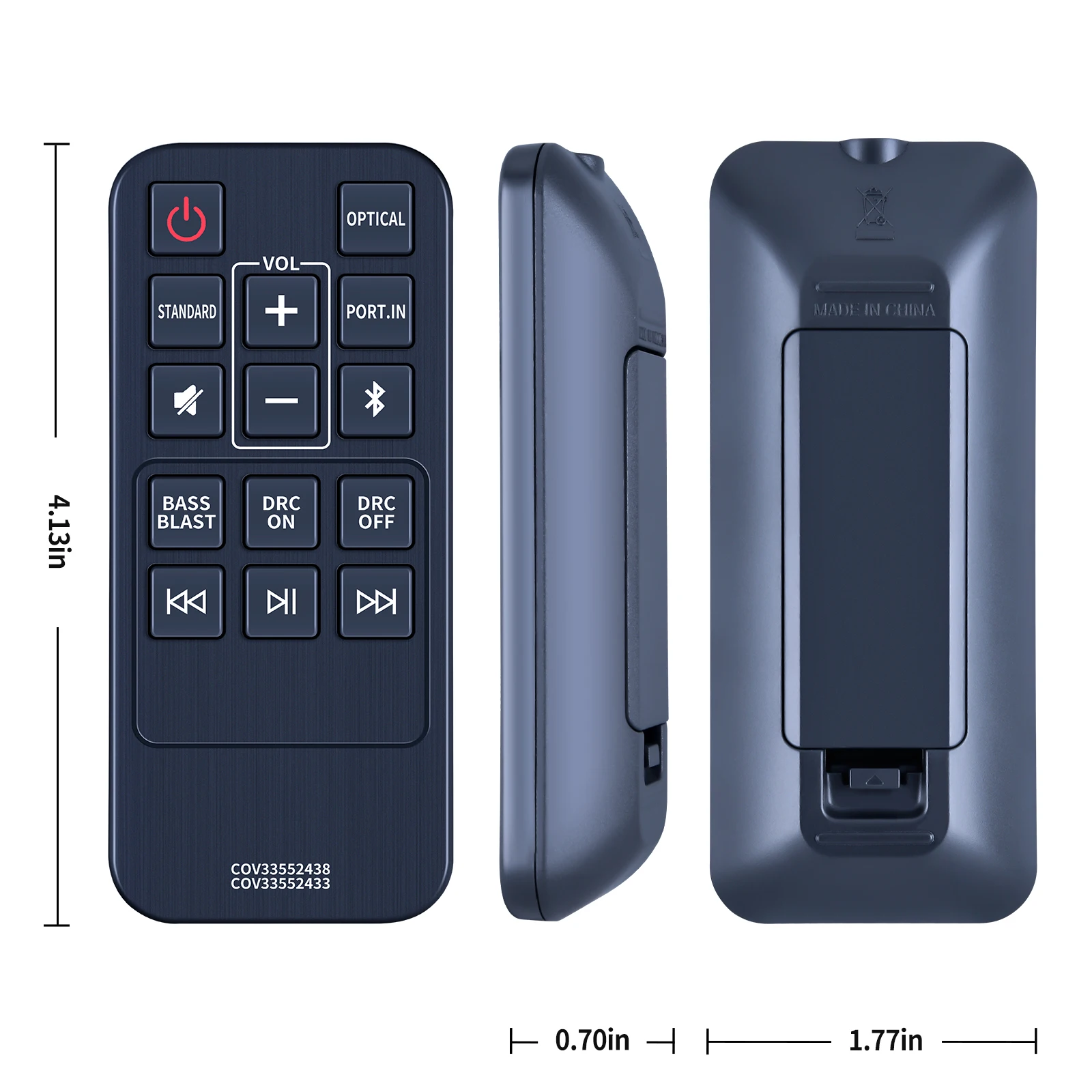 Nuevo COV33552433 COV33552438 Control remoto para barra de sonido SK1 - imagen 5