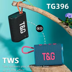 TG396 Altavoz Bluetooth inalámbrico para exteriores Mini Boombox Fm inalámbrico portátil Bluetooth IPX7 altavoz impermeable TWS