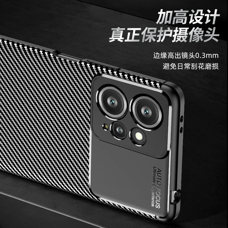 Funda para Xiaomi Redmi Note 12, 4G, a prueba de golpes, parachoques trasero, suave, TPU - imagen 3