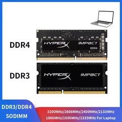 Memoria RAM Portátil DDR3 DDR4 – 4GB 8GB 16GB hasta 3200MHz